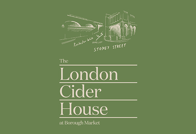 The London Cider House at Borough Market