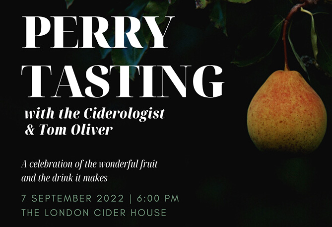 Perry at The London Cider House
